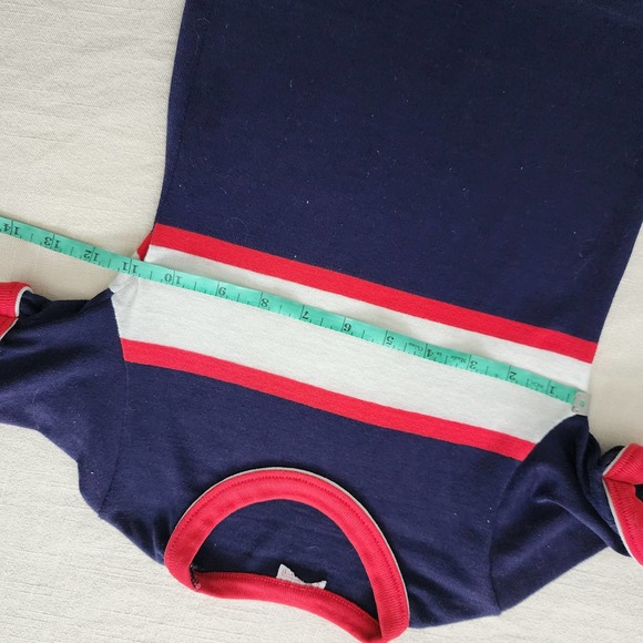 Vintage Navy & Red Tee 3t - Picture 6 of 7